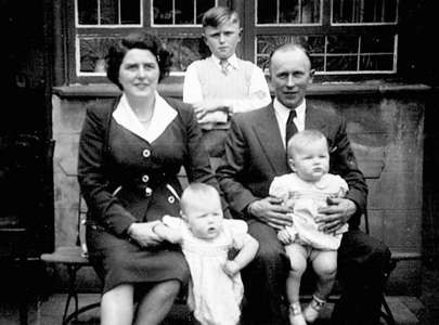 Het gezin in 1951